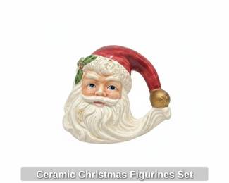 Ceramic Christmas Figurines Set second image