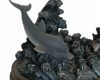 Dolphin Collection Mantel Clock second image