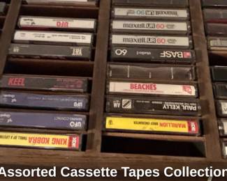 Assorted Cassette Tapes Collection