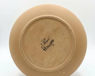 Royal Haeger Speckled Cream Brown Ceramic Bowl second image