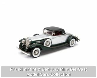 Franklin Mint Danbury Mint DieCast Model Cars Collection second image