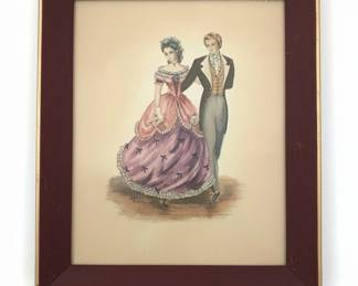 Stan David Victorian Couple Print