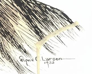 Thy Kingdom Come Jesus Christ Lithograph by Signe C. Larson second image