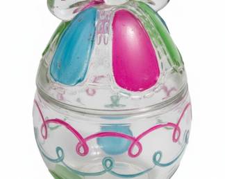 Assorted Ceramic and Glass Holiday Decorations Snowmen and Easter Bunnies sixth image