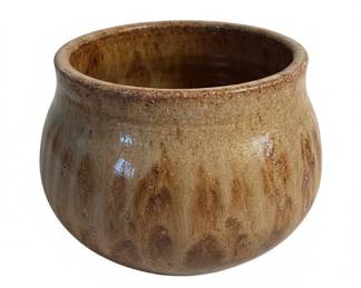 Southwestern Style Ceramic Bowl with Zia Sun Symbol