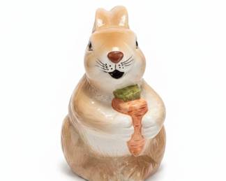 Assorted Ceramic and Glass Holiday Decorations Snowmen and Easter Bunnies fifth image