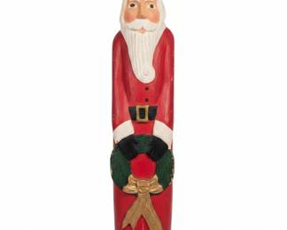 Vintage Santa Claus Blow Mold Figure