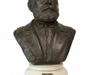 Bust of Ulysses S. Grant Our Old Commander