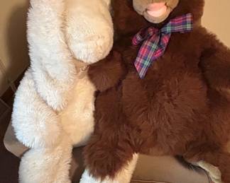 BuildABear Workshop Plush Teddy Bear and Bunny