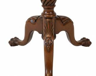 Victorian Style Pedestal Table with BallandClaw Feet second image