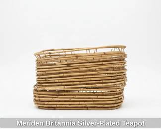 Meriden Britannia SilverPlated Teapot second image
