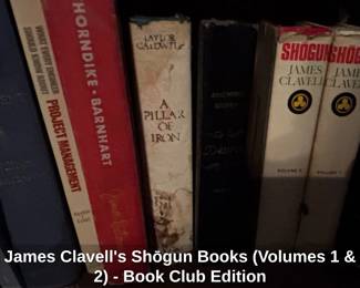 James Clavells Shgun Books Volumes Book Club Edition