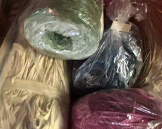 Assorted Craft Ribbons, Embellishments, and Floral Picks second image