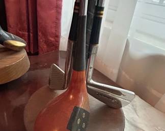 Vintage Golf Club Table Lamps second image