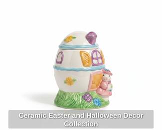 Ceramic Easter and Halloween Decor Collection sixth image