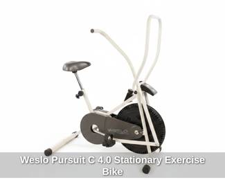 Weslo Pursuit C . Stationary Exercise Bike