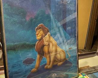 The Lion King Framed Art Prints