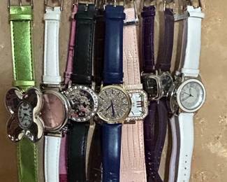 Assorted Womens Fashion Watches and Costume Necklaces Collection