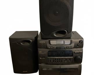 Aiwa CXDW Mini Component System with Speakers