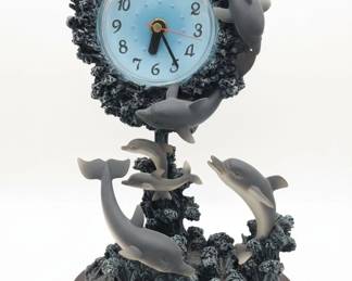 Dolphin Collection Mantel Clock