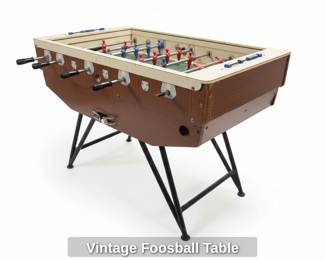 Vintage Foosball Table B