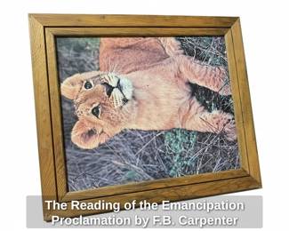 The Reading of the Emancipation Proclamation by F.B. Carpenter