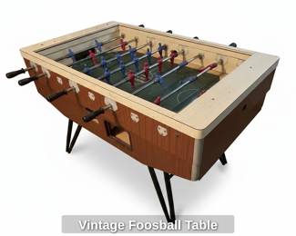 Vintage Foosball Table