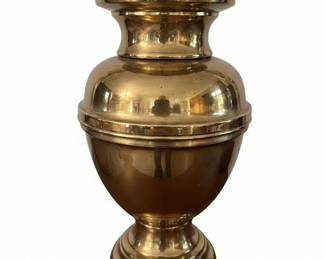 Vintage Brass Ginger Jar Table Lamp Base