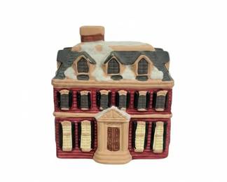 Ceramic Christmas Village House
