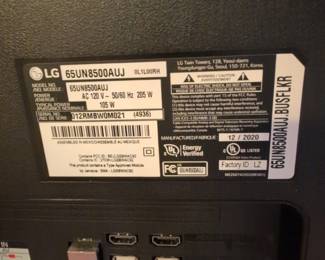 LG UNAUJ Inch K UHD Smart UHD TV second image