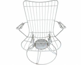 Vintage Homecrest Swivel Patio Chair second image