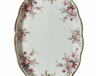 Royal Albert Cottage Garden Bone China Oval Platter second image
