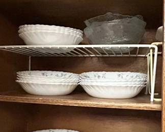 Arcopal Romantique Pattern Dinnerware Set