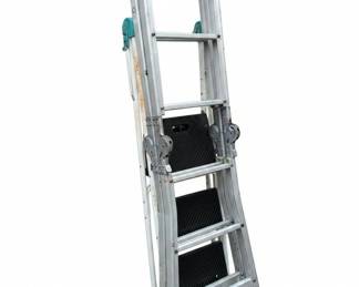 Werner ft. Aluminum MultiPosition Ladder Wood Plank