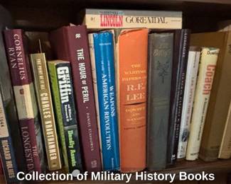 Collection of Military History Books