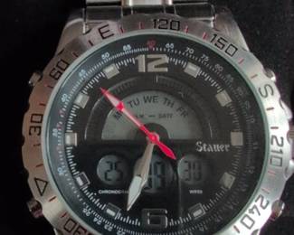 Stauer Compendium Hybrid Chronograph WR Watch
