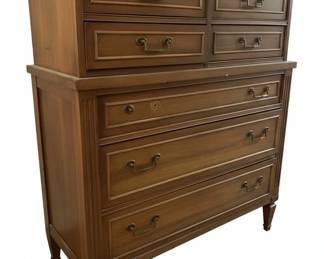 Vintage Drexel Furniture Wood Chest of Drawers Dresser