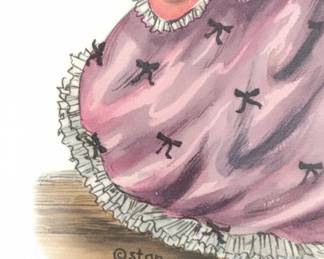 Stan David Victorian Couple Print second image