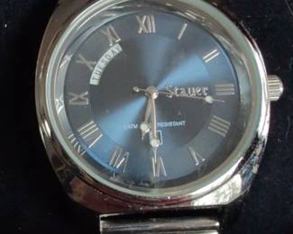 Stauer Mens Watch with Day or Date Complication