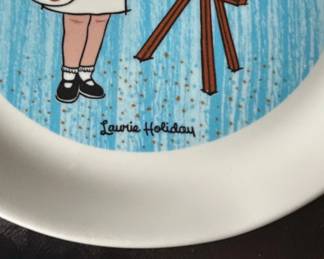 Laurie Holiday Childrens Plates second image