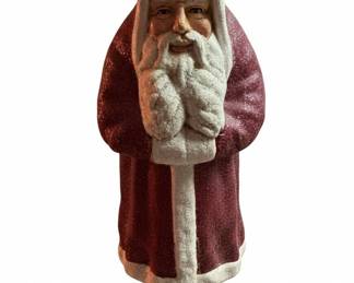 Vintage Santa Claus Blow Mold Figure second image