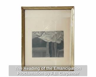 The Reading of the Emancipation Proclamation by F.B. Carpenter fourth image
