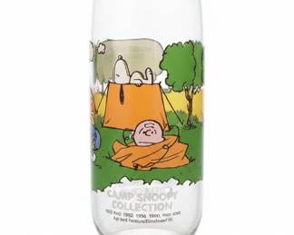 McDonalds Camp Snoopy Collection Glass Tumbler