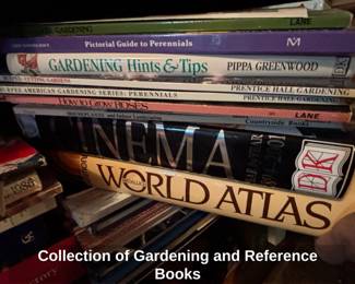 Collection of Gardening and Reference Books