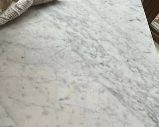 Victorian Eastlake Walnut Marble Top Side Table second image