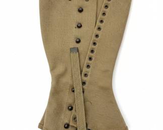 WWII Era M Canvas Leggings or Gaiters