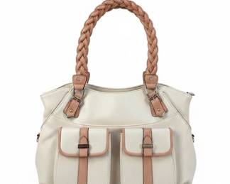 Rosetti Braided Handle Shoulder Bag