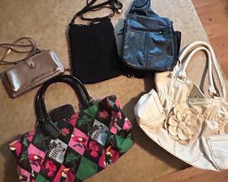 Assorted Handbags and Wallet
