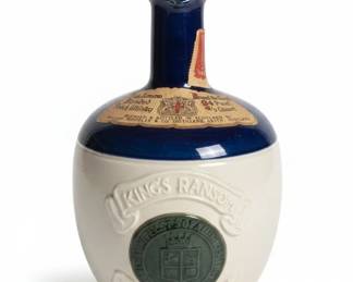 Kings Ransom Blended Scotch Whisky Ceramic Decanter