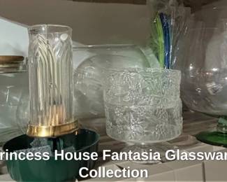 Princess House Fantasia Glassware Collection
